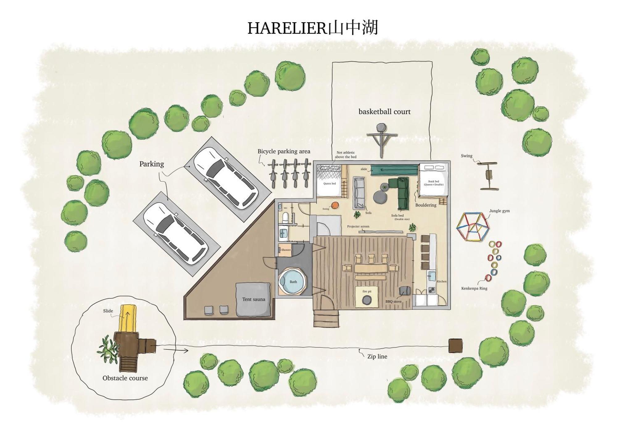 Harelier山中湖 Daire Yamanakako Dış mekan fotoğraf